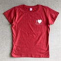 Picture of Ladies Red Short Sleeve Tee