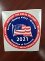 Picture of 2021 Support Our Local Military window decals 