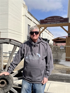 Picture of Eagles and Agriculture Gray Sweatshirt