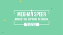 Picture of MSM Video Session 3: Megan Speer
