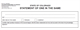 Picture of 20 DR-2421 STATEMENT OF ONE IN THE SAME (HALF PAGE) (20)