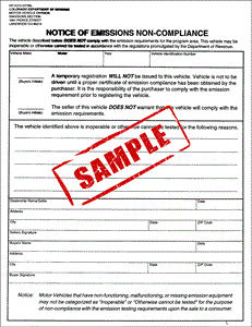 Picture of 51 NOTICE OF EMISSIONS NON-COMPLIANCE 