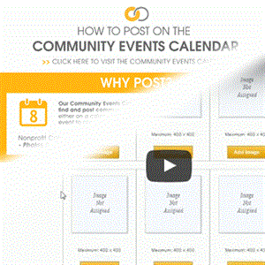 Picture of How to Post on the Community Events Calendar