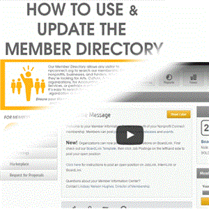 Picture of How to Use and Update the Member Directory