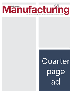 Picture of Midwest Manufacturing Journal - Quarter page ad