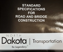 Picture of 2026 NDDOT Standard Specifications Book