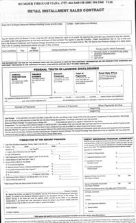 Picture of VIA6 - Installment Sales Contract