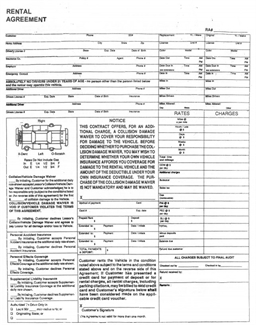 Picture of R21 - Rental Agreement 